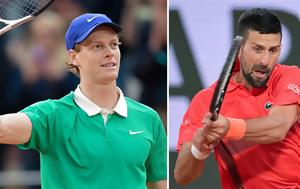 Roland Garros, Τζόκοβιτς, Σίνερ …, Roland Garros, tzokovits, siner …