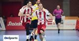 Ολυμπιακός – ΑΕΚ 31-26, -to-back, Handball Premier,olybiakos – aek 31-26, -to-back, Handball Premier