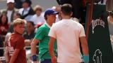 Roland Garros, O Σίνερ, 1-0,Roland Garros, O siner, 1-0
