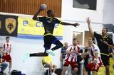 ΑΕΚ - Ολυμπιακός 36-30, Συνεχίζει, Ένωση, Handball Premier,aek - olybiakos 36-30, synechizei, enosi, Handball Premier
