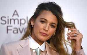 Blake Lively, Στέλνει, Justin Baldoni, Blake Lively, stelnei, Justin Baldoni