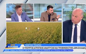 Υπουργός Ανάπτυξης Κώστας Τσιάρας, Ωρα Ελλάδος, ypourgos anaptyxis kostas tsiaras, ora ellados