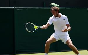 Wimbledon, Αποκλεισμός, Ντανιίλ Μεντβέντεφ, Wimbledon, apokleismos, ntaniil mentventef