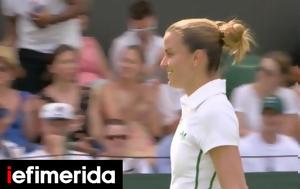 Wimbledon, Πρώτη, Σάκκαρη, -Κέρδισε 2-0, Μπλίνκοβα, Wimbledon, proti, sakkari, -kerdise 2-0, blinkova