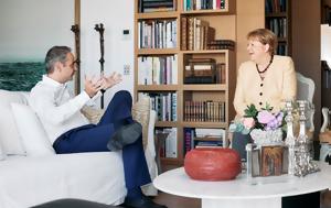 Μητσοτάκης, Μέρκελ, Μαξίμου, mitsotakis, merkel, maximou