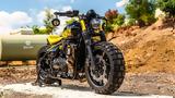 Triumph Bonneville DeWalt,+video