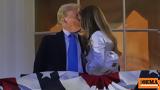 Ντόναλντ Τραμπ, Μελάνια, YMCA, 4η Ιουλίου,ntonalnt trab, melania, YMCA, 4i iouliou