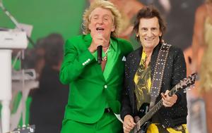 Θρίαμβος, Rod Stewart, Glastonbury, Ronnie Wood, Rolling Stones VideoPhotos, thriamvos, Rod Stewart, Glastonbury, Ronnie Wood, Rolling Stones VideoPhotos