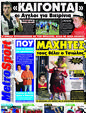 Πρωτοσέλιδο MetroSport 23/08/2011