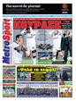 Πρωτοσέλιδο MetroSport 19/11/2011