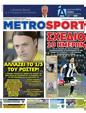 Πρωτοσέλιδο MetroSport 19/05/2023