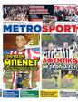 Πρωτοσέλιδο MetroSport 31/01/2024