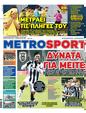 Πρωτοσέλιδο MetroSport 31/05/2024