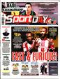 Πρωτοσέλιδο SportDay 24/09/2024