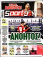 Πρωτοσέλιδο SportDay 14/01/2025